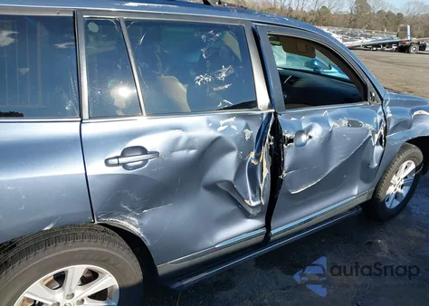 2012 Toyota Highlander Se V6 from USA, damaged, VIN 5TDZK3EH8CS089514